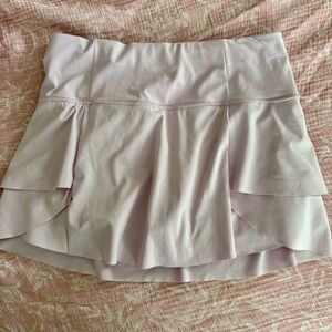 Light Purple Skirt with Layered Design
